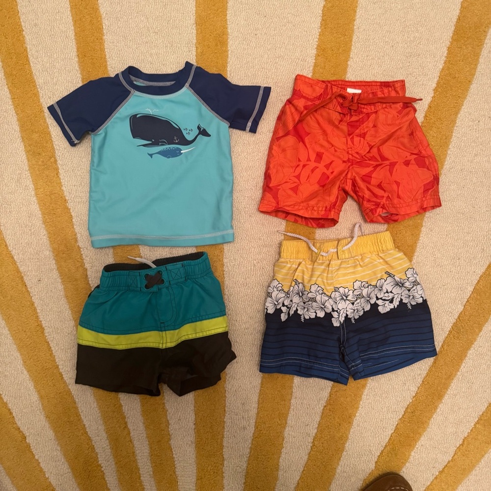 🚨 Baby boy swim bundle, 6 & 9 months